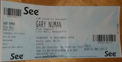 Newcastle Ticket 2018